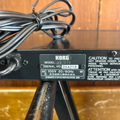 Korg SDD-1000 VINTAGE DIGITAL DELAY RACK UNIT image 6