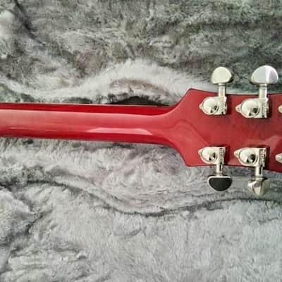 2009 Epiphone Les Paul Standard-TKL Hard Case 1990 - 2013 - Cherry Sunburst image 5