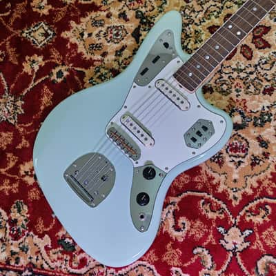 *NEW IN BOX* 2026 Fender Japan Moeka Shiotsuka Jaguar moni 羊文学 (Hitsujibungaku) Limited Edition with Exclusive Strap - Aged Sonic Blue MIJ JD26 image 6
