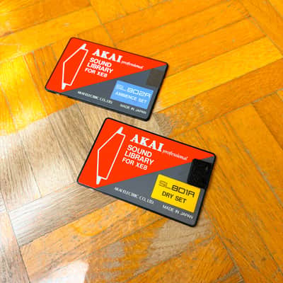 Legendary Akai XE8 MIDI Drum Expander (Japan, 1988)! With 2 extra original super rare ROM cards! image 8