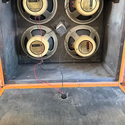 1969 Orange Matamp ORST50 Serial #008 w/ Matching 4x12 image 17