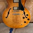 2016 Gibson Memphis Quilted Figured ES-335 Faded Light Burst Block - Lightweight