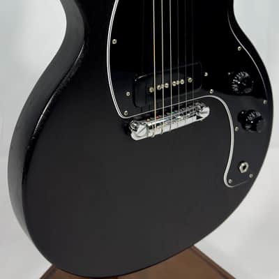 Gibson Les Paul Jr Double Cut DC Tribute 2019 - Ebony Satin image 2