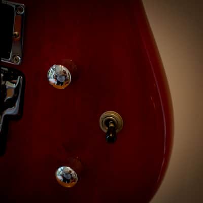 Ibanez JS100-TR Joe Satriani Signature 1994 - 2008 - Transparent Red image 8
