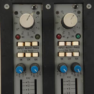 2 Trident A-Range Console Channel Strips In Boutique Audio Powered Rack #55794 image 18