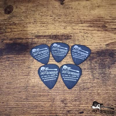 Jack's Guitarcheology Guitar Pick (.60) Pack of 5 (Black)