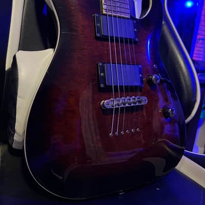 ESP LTD MH-350 NT 2010 - 2013 - Dark Brown Sunburst image 2