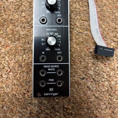 Behringer 923 Filters Eurorack Synthesizer Module 2020 - Present - Black image 1