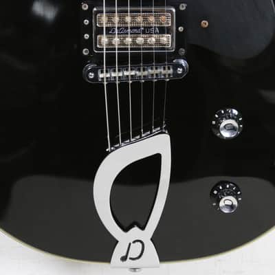 Guild De Armond M-75 Electric Guitar 1999 Black w/ Gold USA Pickups + OHSC image 4
