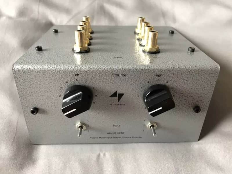 47 Laboratory Model 4748 Passive Mono Input Selector Controller Preamplifier NEW image 1