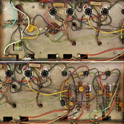 1960s Montgomery Ward/Airline Model 95171 Vintage Electric Guitar Amp Head - 100w Tube Amp! image 13