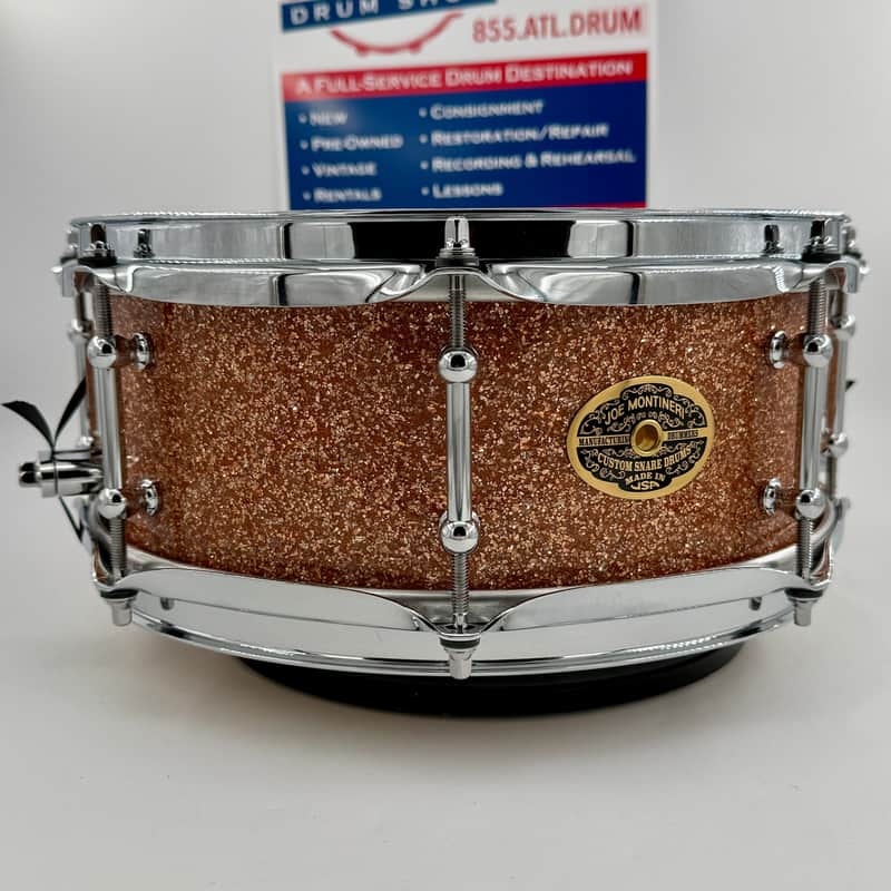 Montineri 12” x 5” Maple Snare 2025 - Champagne Sparkle image 1