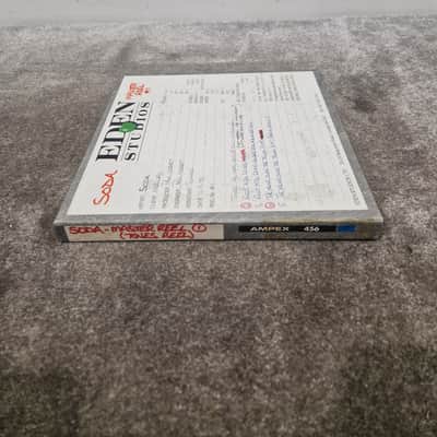 Soda – Britpop Band Collectible Eden Master Reel #1 – Excellent w/ Mix Variants & Studio Notes image 2