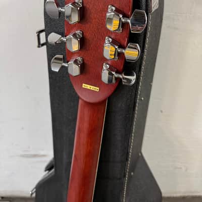 Vintage Ovation Applause AE-38 w hard case 1976 Sunburst image 8
