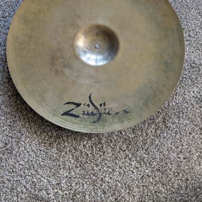 Zildjian 22" A Medium Thin Suspended Cymbal 1980s - Natural - 3090g image 5