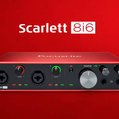 Focusrite Scarlett 8i6 3rd Gen USB Audio Interface image 4