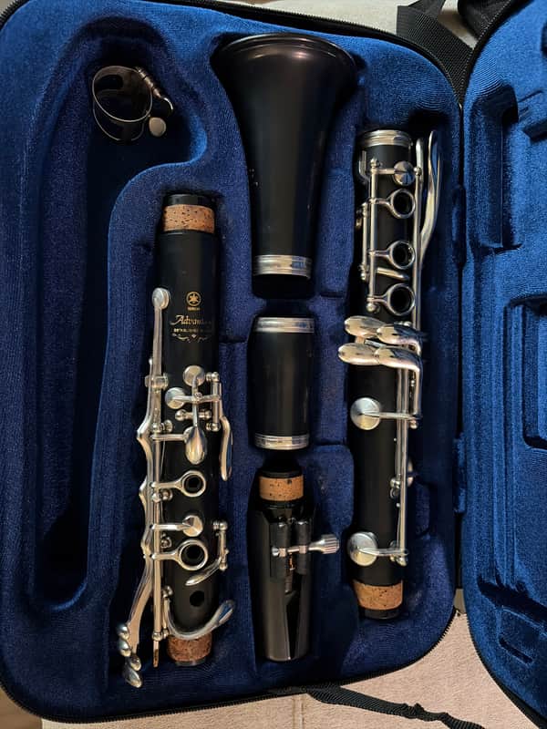 Yamaha YCL-200AD Bb Advantage Clarinet 2010s - Black image 1