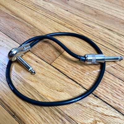 Mogami 2319 19” Pancake 1/4” - Small Barrel 1/4” Patch Cable image 1
