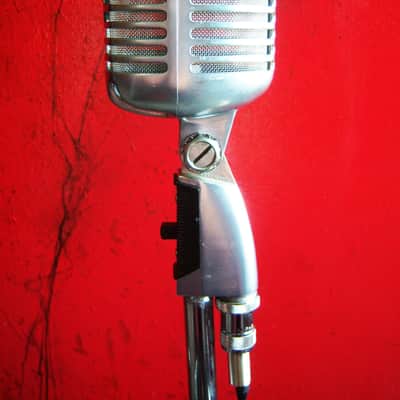 Vintage 1960's Shure 55SW Unidyne dynamic Microphone LED lamp mod Elvis 55S 55 556S image 9