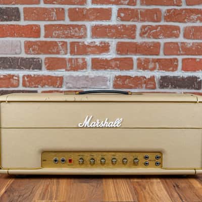 Marshall JMP Model 1987 Lead MKII 50 Watt Guitar Head 1976 Fawn image 3