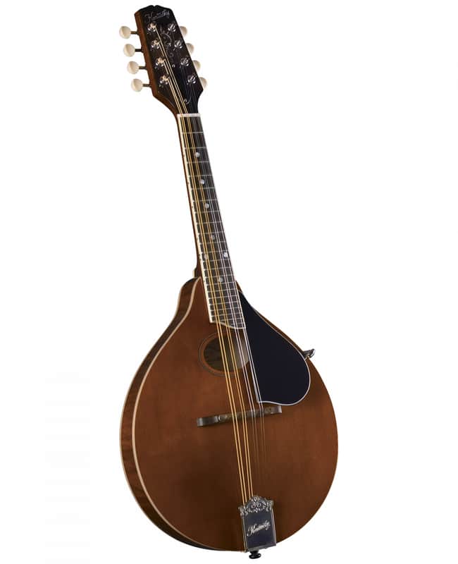Kentucky KM-276 Deluxe Oval Hole A-Model Mandolin – Transparent Brown image 1