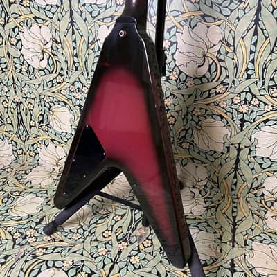 Gibson Flying V Purple Burst 1984 image 10