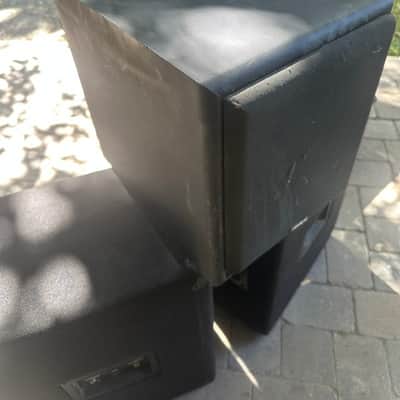 Carvin / Velodyne sound system CT-80, 230, 232 early 2000's - black, padded enclosures image 11