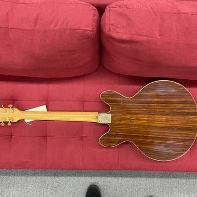 Ventura V-1502 Al Ciaola Copy Electric Guitar 1970's - Walnut w/ Case Made in Japan image 12