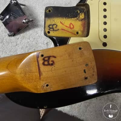 Fender Stratocaster 1966 3-tone Sunburst image 8