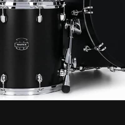 Mapex SR529XU Saturn Rock 10x7/12x8/16x14/22x18" 4pc Shell Pack 2021 - Present - Satin Black image 1