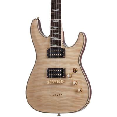 Schecter Omen Extreme-6 Electric Guitar, Gloss Natural image 1