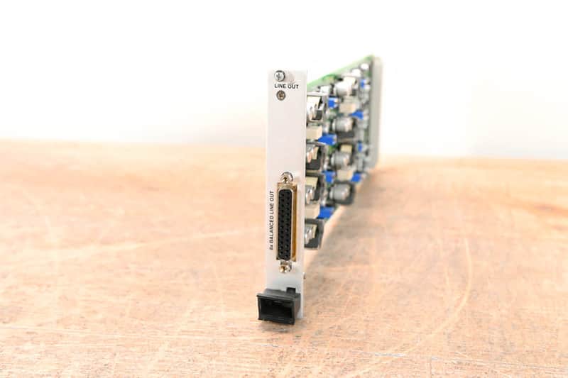 Studer Studer 8-Channel Analog Line Out Card for D21m & D23m Modular I/O System