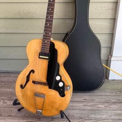 National Hollow Jazz Guitar Model 1120 mid 1950s - Natural Gloss image 2
