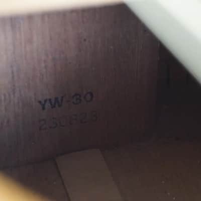 Yamaki YW-30 12-String Acoustic Slotted Headstock Japan image 11