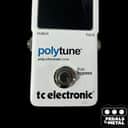 TC Electronic Polytune Polyphonic Tuner Pedal - Present - White - X18303