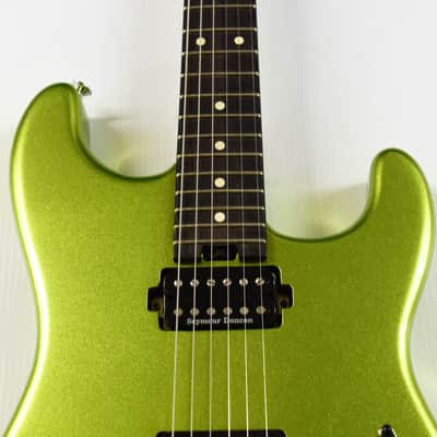 Charvel Pro-Mod San Dimas Style 1 HH FR E - Lime Green Metallic image 2