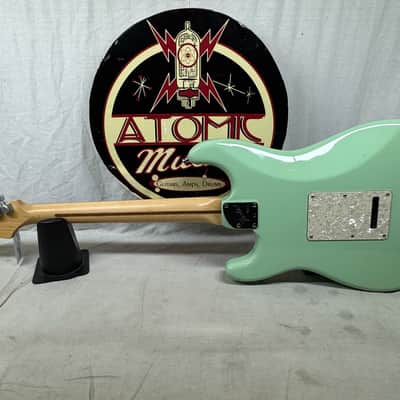 Fender USA Jeff Beck Stratocaster Guitar with Case 2015 - Surf Green / Rosewood fingerboard image 8