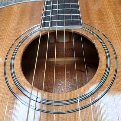 Vintage 1969 Harmony Sovereign H1203 w/ Hard Shell Case image 14