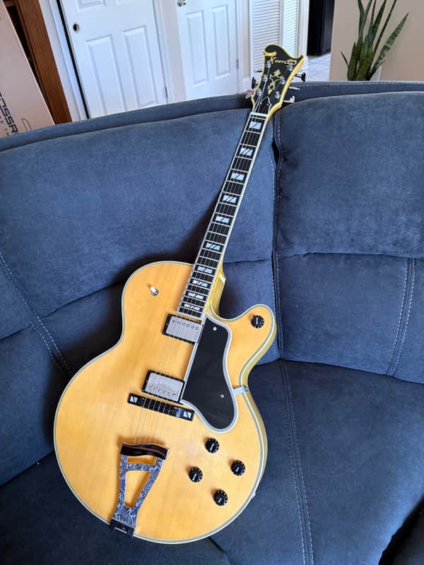 Sam Koontz 17” Archtop no sound holes very rare 1970’s image 1