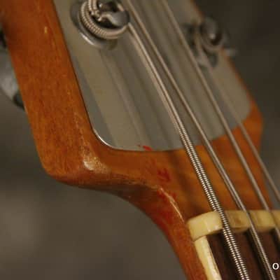 Silvertone/Teisco "Flea" Bass 1960s Sunburst image 12