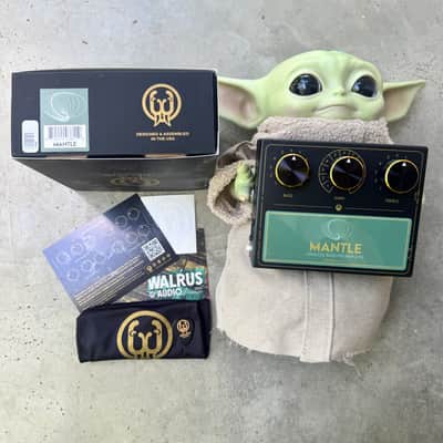 Walrus Audio Mantle Analog Bass Preamp / DI 2026 - Present - Black / Green image 1