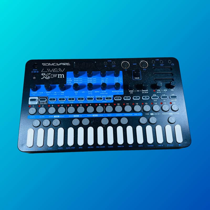 Sonicware Liven XFM 27-Key Multi-Track FM Synthesizer Groovebox