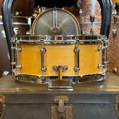 USED 5.5x14 Pearl Concert Series Snare Drum in Natural Gloss image 2