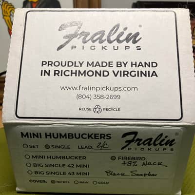 Fralin Firebird Mini Humbucker Nickel image 3