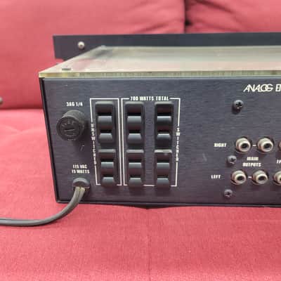 RARE! Analog Engineering Associates Analogue 520 Stereo Preamp 1970s - Black image 10