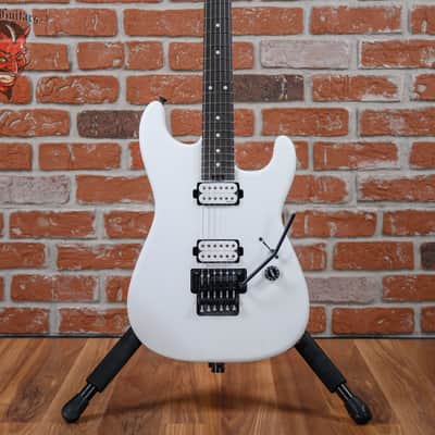 Charvel Jim Root Signature Pro-Mod San Dimas Style 1 HH FR E Satin White 2022 w/ Softshell Case image 1