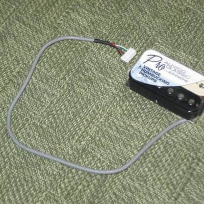 ONE new old stock A+ Epiphone ACPNHZCN-4 Alnico Classic Pro NECK, ZEBRA Humbucker, 7.7k Alnico V, Quick Connect, 4 conductor + screws & springs (2023) part of Epiphone's Pro Series Line of Humbuckers - which is called ProBUCKER image 9