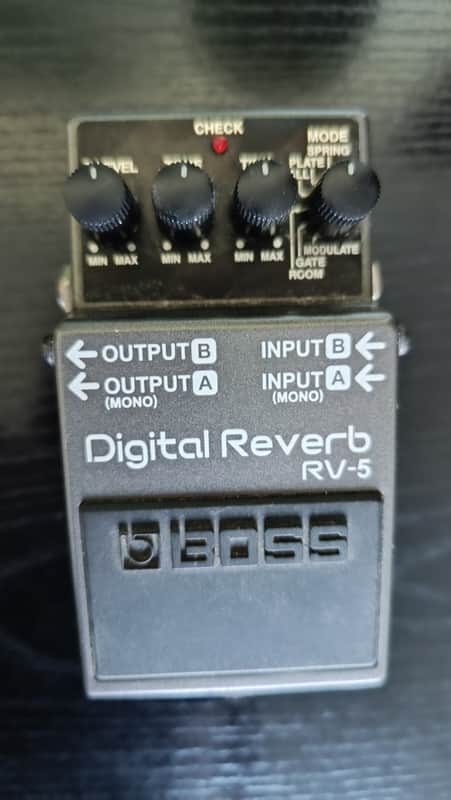 Boss RV-5 Digital Reverb (Dark Gray Label) 2002 - 2015 - Grey