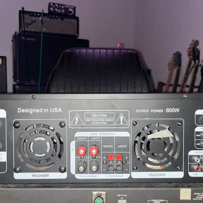 DTechPro DT-888 karaoke mixer Late 2010s - Black image 3