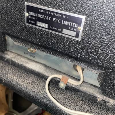 Vadis Extended Range LB61 Series 3 Head + Matching 3x12 Plessey Cab c.1970s image 6